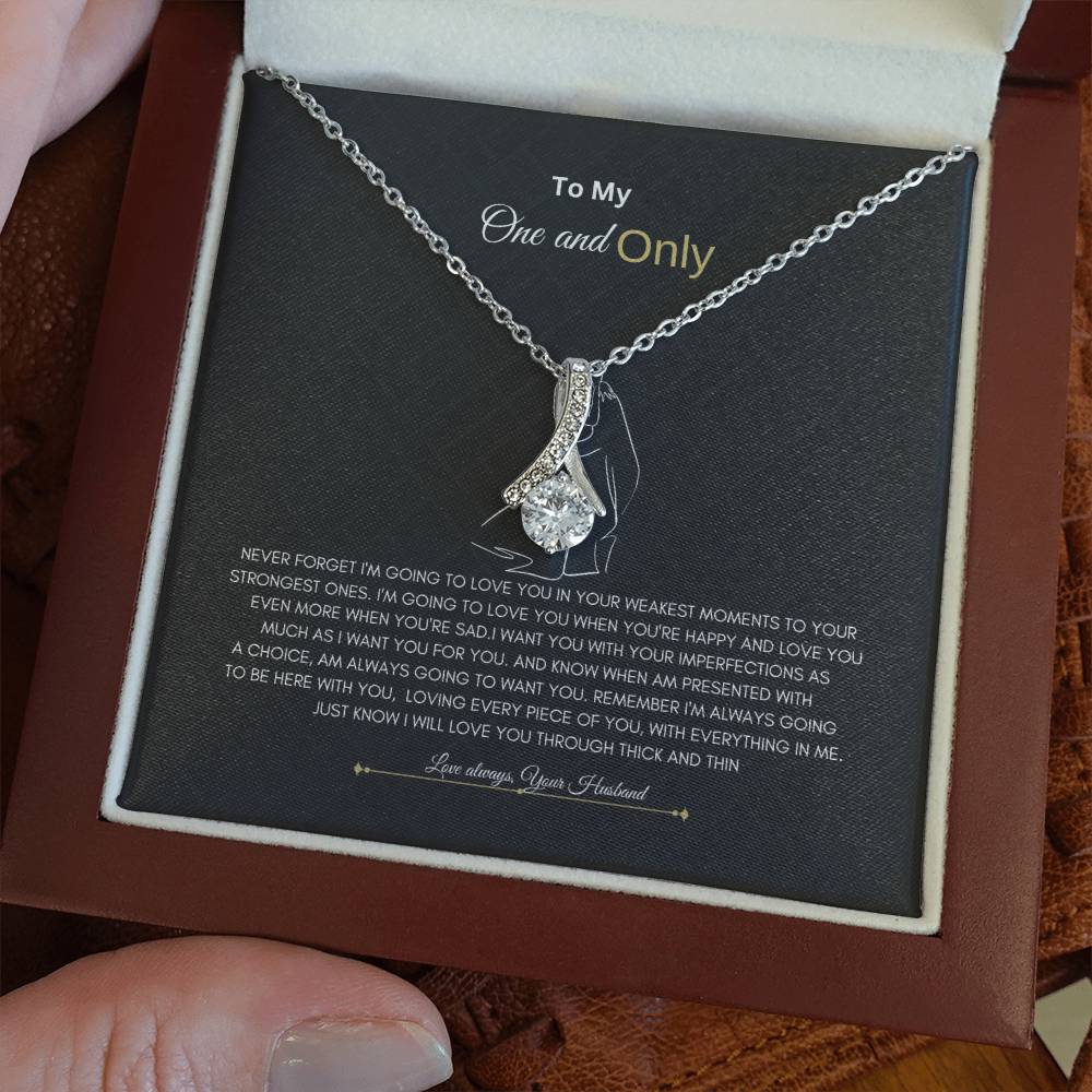 Only Love Necklace | Best Gift for Soulmate | Best Gift for Wife | Alluring Beauty Necklace