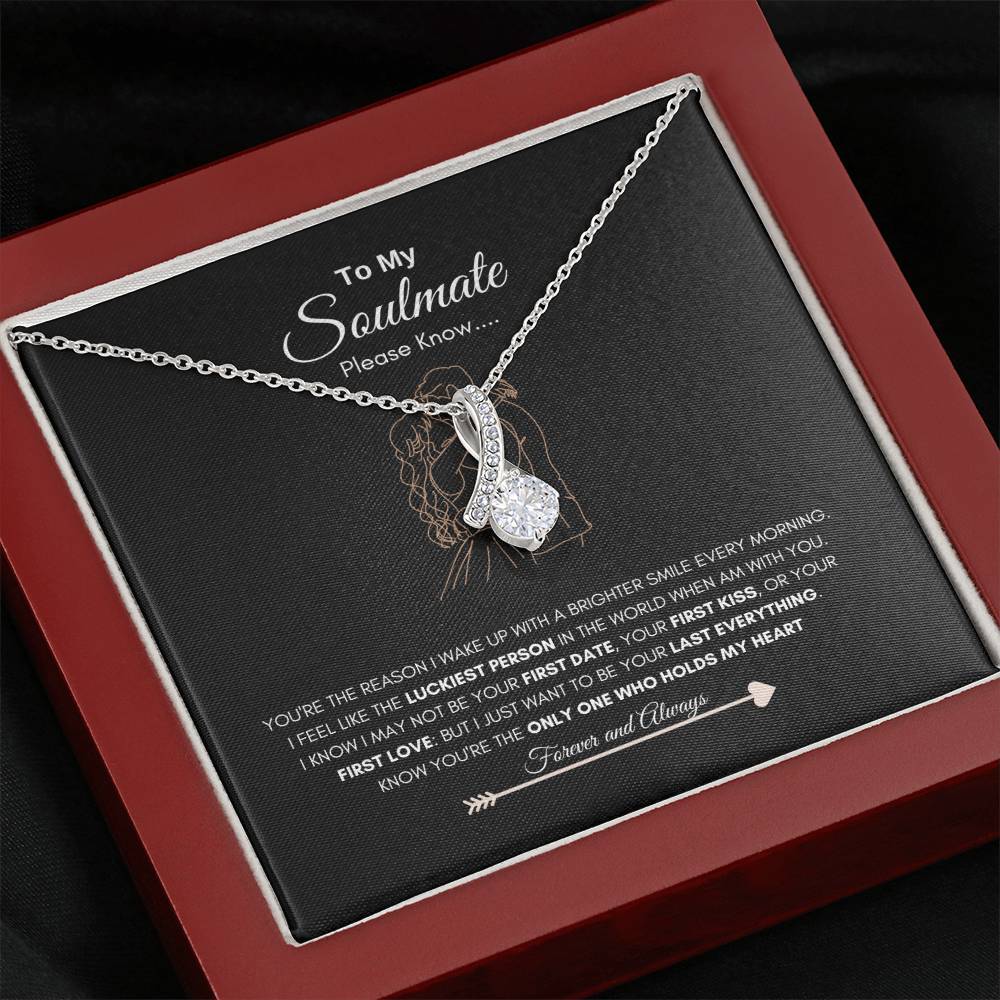 Luckiest one Necklace | Best gift for Soulmate | Best Necklace gift for Wife | Alluring Beauty Necklace