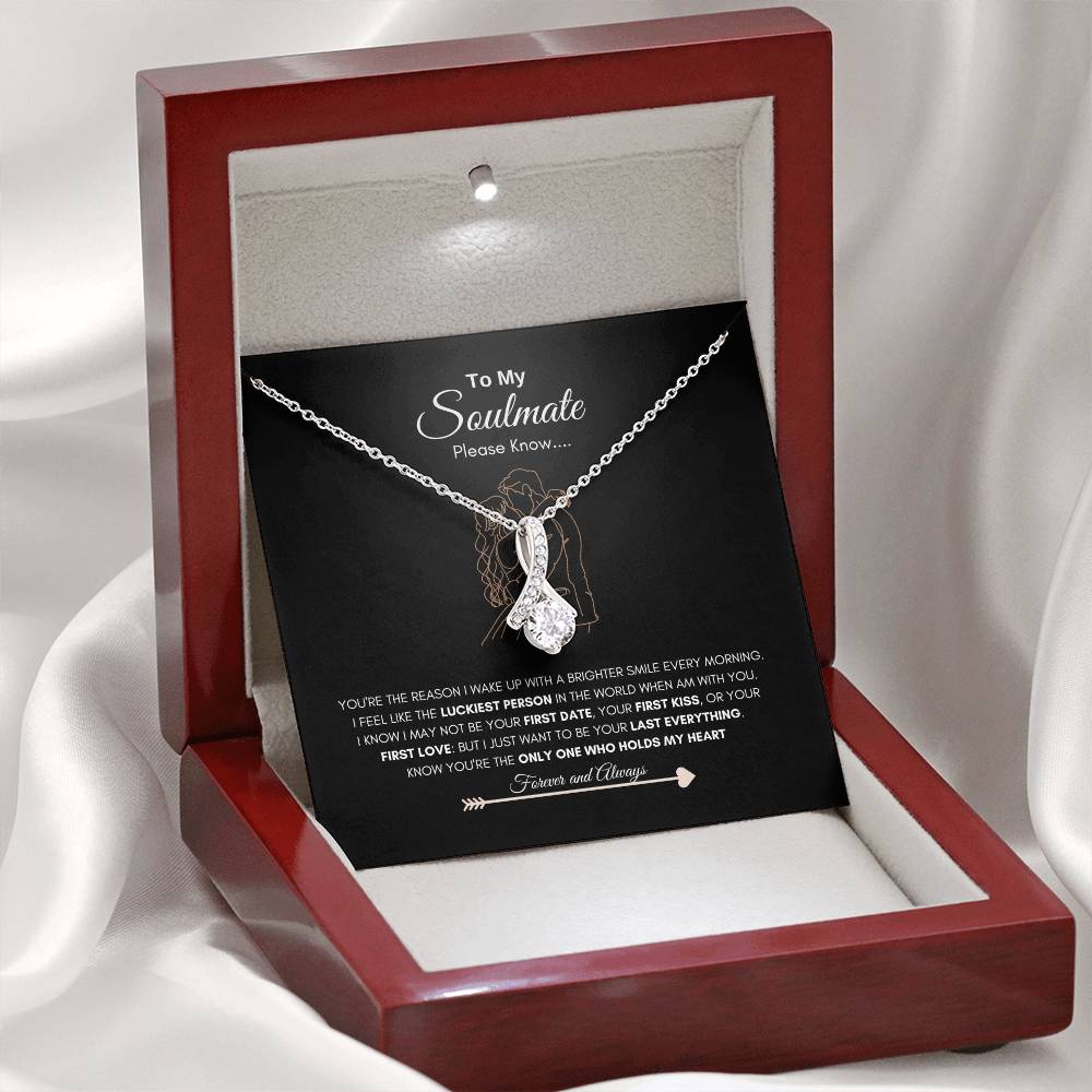 Luckiest one Necklace | Best gift for Soulmate | Best Necklace gift for Wife | Alluring Beauty Necklace