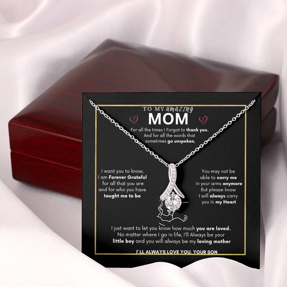 Enduring Love Necklace | Necklace for Mom | Best Gift for Mom | Best gift from Son | Alluring Beauty Necklace