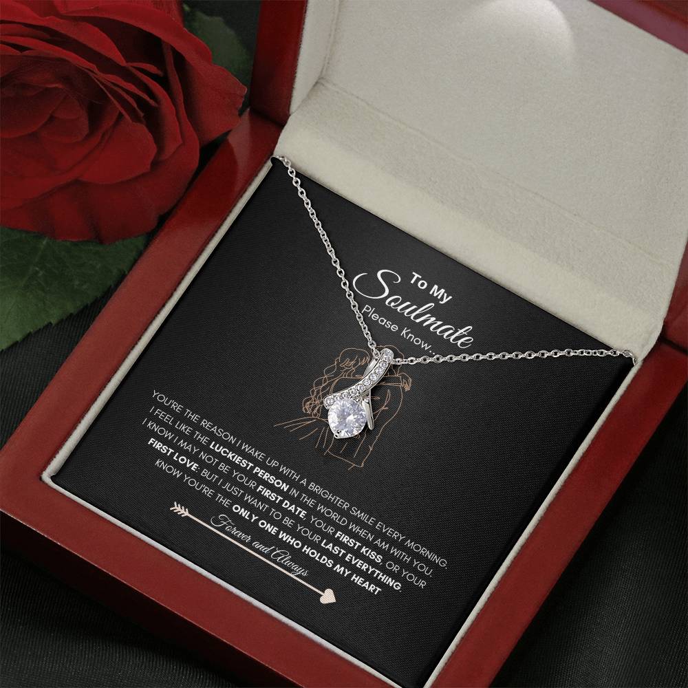 Luckiest one Necklace | Best gift for Soulmate | Best Necklace gift for Wife | Alluring Beauty Necklace