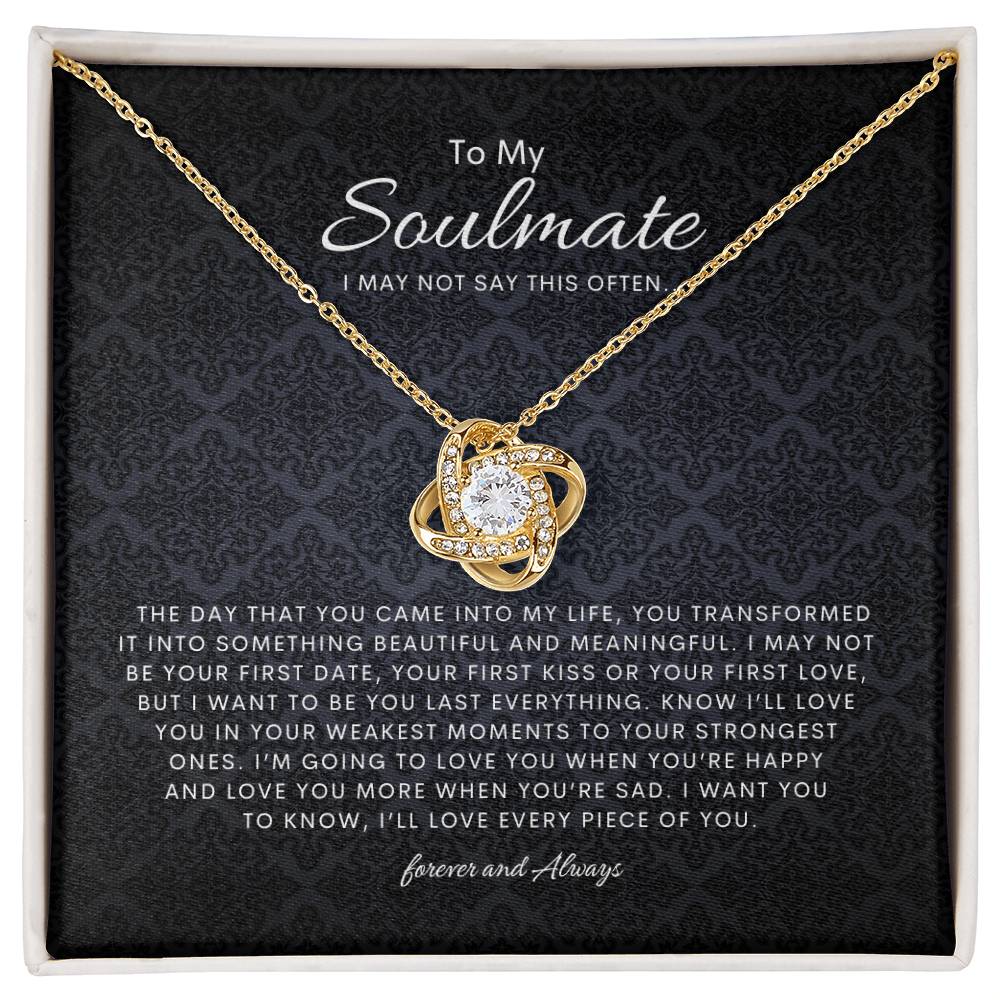 Soul Pair Necklace | Best Gift for your Soulmate | Best Jewelry gift for Soulmate | Best Gift for your Wife | Best Jewelry Gift for that Special one