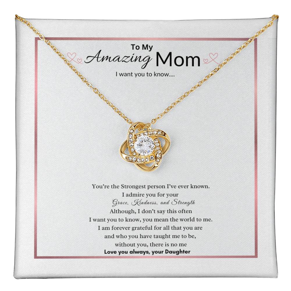 Always Loving you Necklace | Best for Mom | Best gift from Daughter | Necklace for Mom |Jewelry for Mom