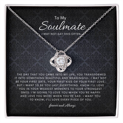 Soul Pair Necklace | Best Gift for your Soulmate | Best Jewelry gift for Soulmate | Best Gift for your Wife | Best Jewelry Gift for that Special one