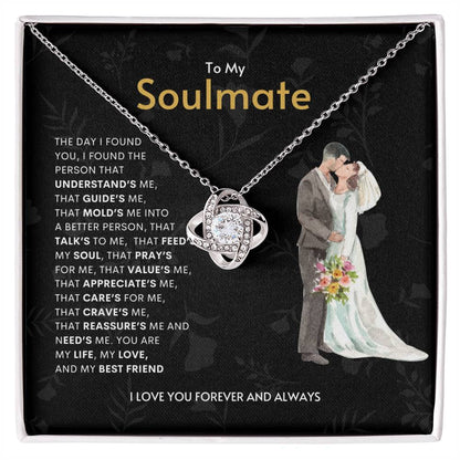 To My Soulmate | Love knot Necklace | Best Gift for Soulmate | Best Gift for Spouse | Best Gift for Marriage Anniversary | Best Gift for Lovers 👩‍❤️‍👨🥰