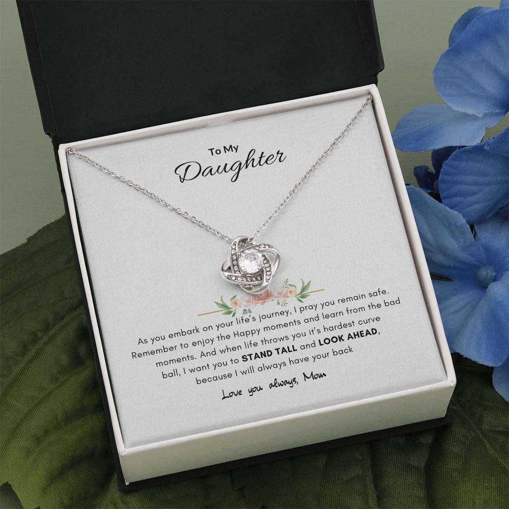 Best Gift for daughter | Best gift from Mom | Best gift for daughters graduation | Best gift for daughters birthday | Love Knot Necklace