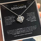 To My Beautiful Soulmate | Love Knot Necklace | Best gift for Wife | Best Gift for Spouse | Best Gift for Wedding Anniversary | Best gift to say I love you❤️😍