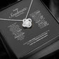 Forever my Love Necklace | Best Gift for Soulmate | Best Gift for Wife | Best Gift from Lover | Love Knot Necklace