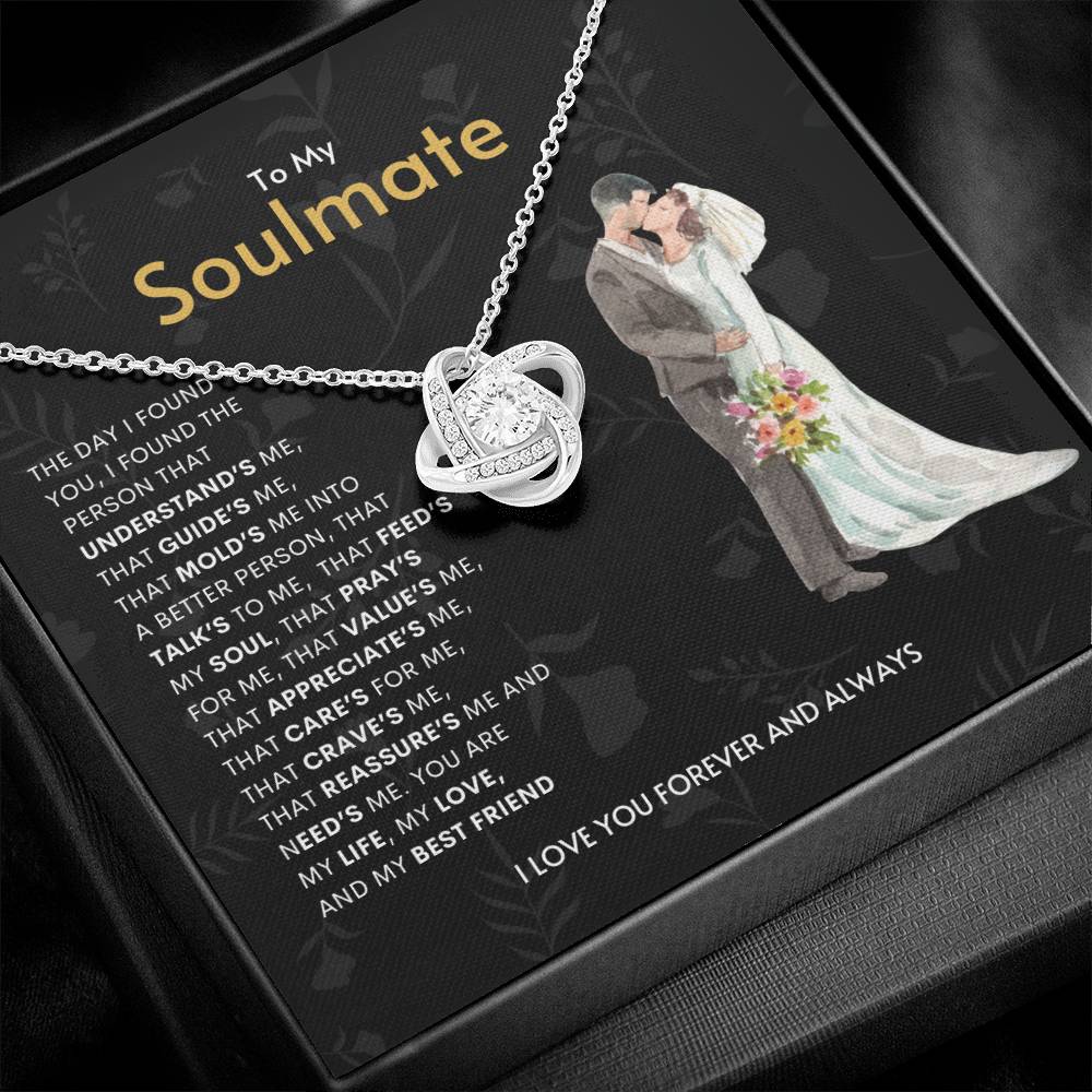 To My Soulmate | Love knot Necklace | Best Gift for Soulmate | Best Gift for Spouse | Best Gift for Marriage Anniversary | Best Gift for Lovers 👩‍❤️‍👨🥰