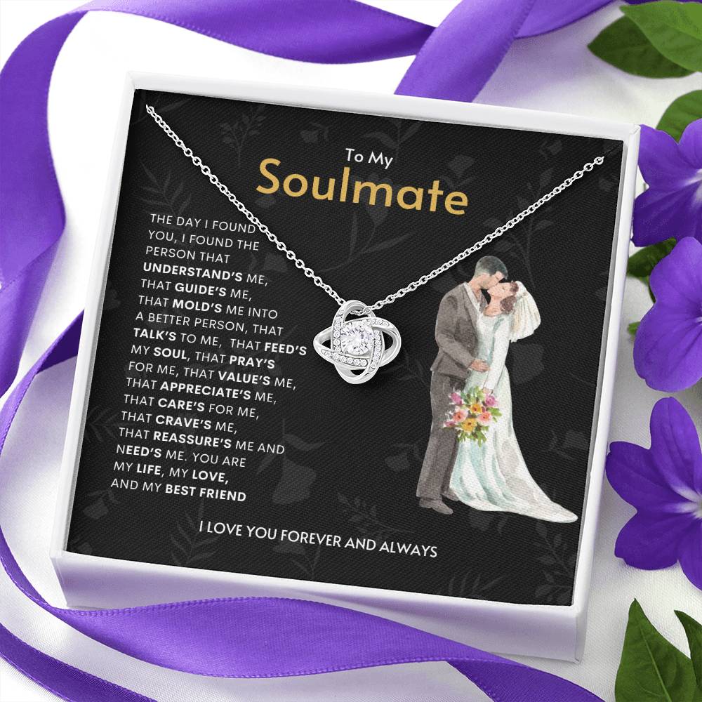 To My Soulmate | Love knot Necklace | Best Gift for Soulmate | Best Gift for Spouse | Best Gift for Marriage Anniversary | Best Gift for Lovers 👩‍❤️‍👨🥰