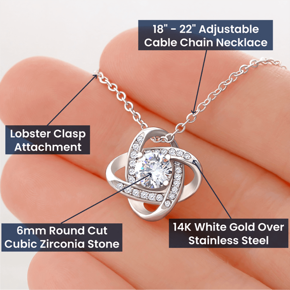 Infinite Mom Love Necklace | Best gift for Mom | Best gift for Mothers days | Best Jewelry gift for Mom | Best Heartfelt gift for Mom