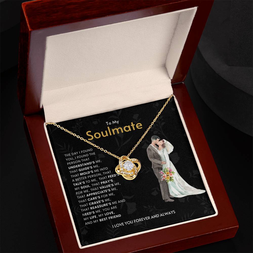 To My Soulmate | Love knot Necklace | Best Gift for Soulmate | Best Gift for Spouse | Best Gift for Marriage Anniversary | Best Gift for Lovers 👩‍❤️‍👨🥰
