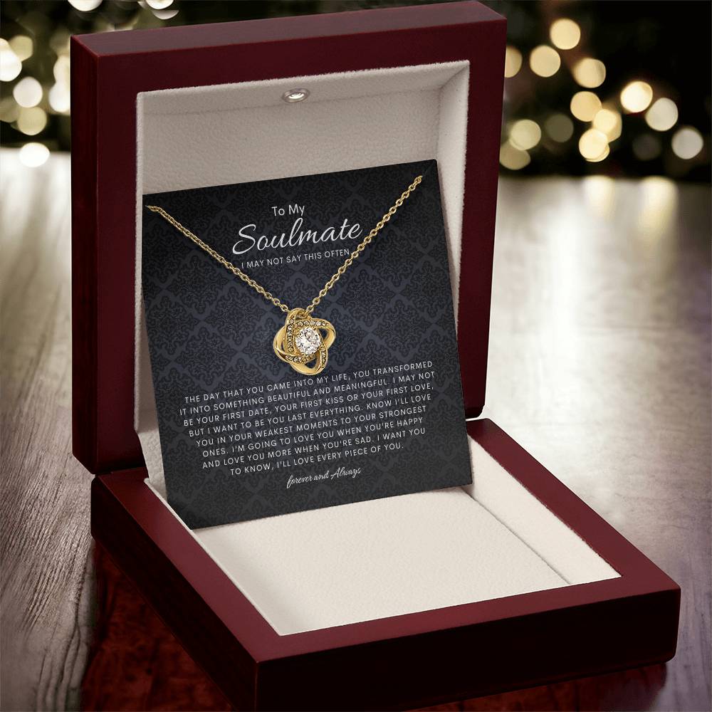 Soul Pair Necklace | Best Gift for your Soulmate | Best Jewelry gift for Soulmate | Best Gift for your Wife | Best Jewelry Gift for that Special one