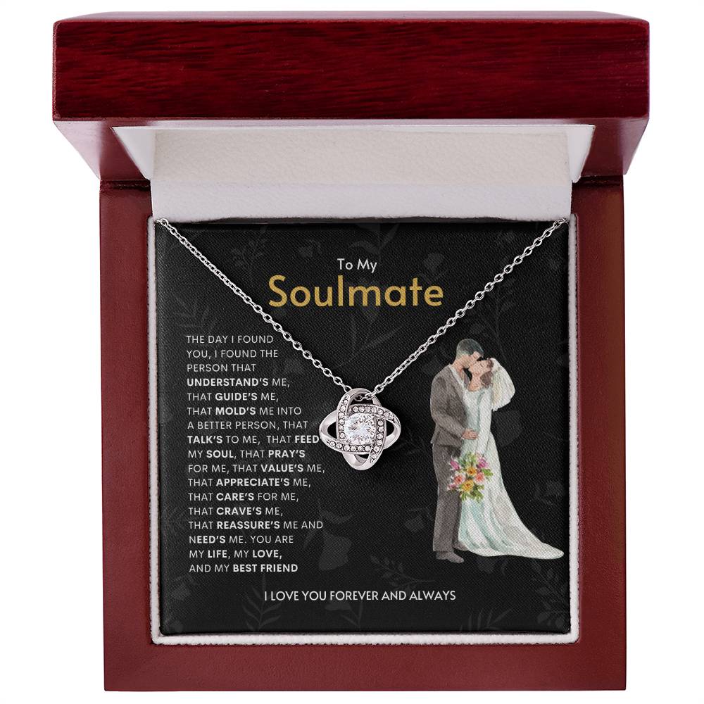 To My Soulmate | Love knot Necklace | Best Gift for Soulmate | Best Gift for Spouse | Best Gift for Marriage Anniversary | Best Gift for Lovers 👩‍❤️‍👨🥰