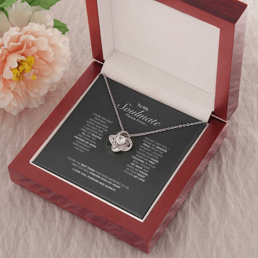 Forever my Love Necklace | Best Gift for Soulmate | Best Gift for Wife | Best Gift from Lover | Love Knot Necklace