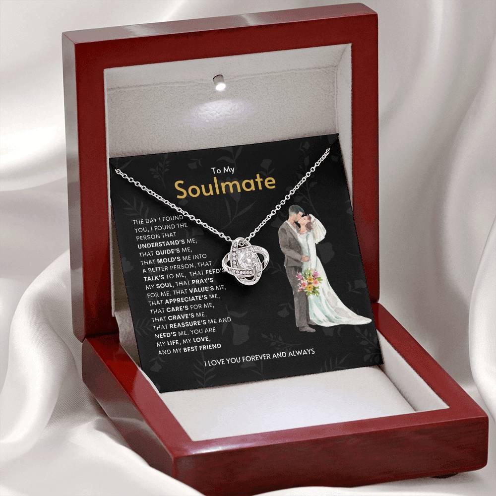 To My Soulmate | Love knot Necklace | Best Gift for Soulmate | Best Gift for Spouse | Best Gift for Marriage Anniversary | Best Gift for Lovers 👩‍❤️‍👨🥰