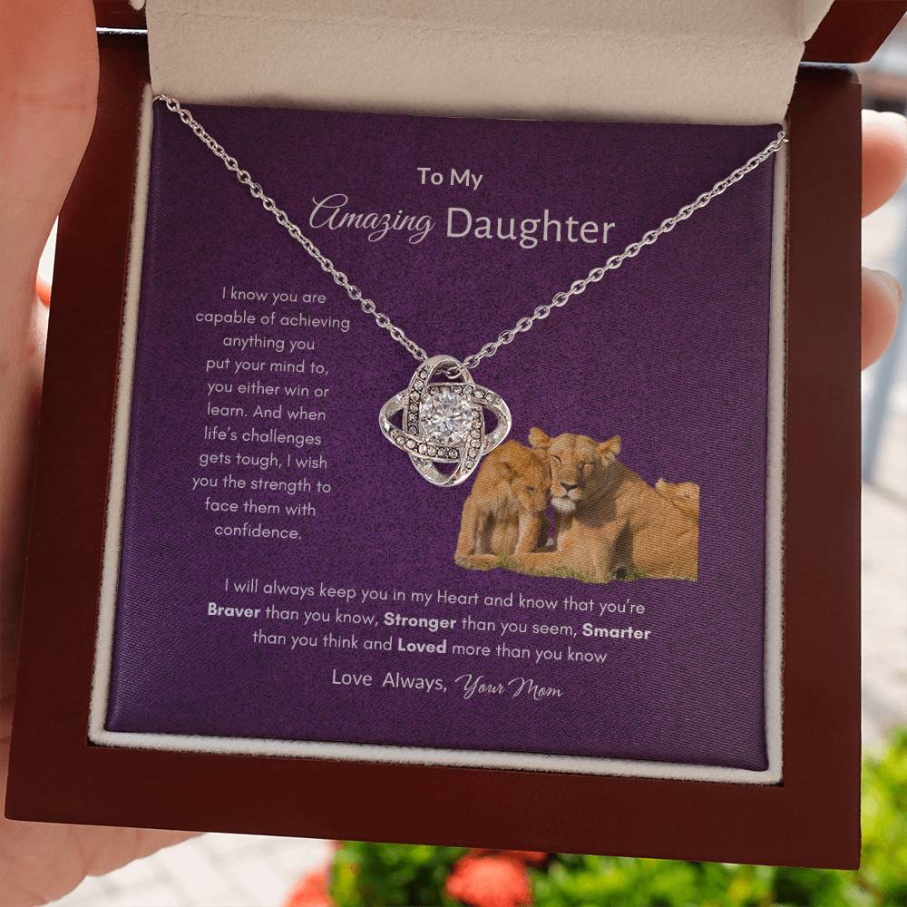 Amazing Daughter Necklace | Best gift for Daughter | Best gift from Mother | Jewelry Gift for Daughter | Jewelry Gift from Mom