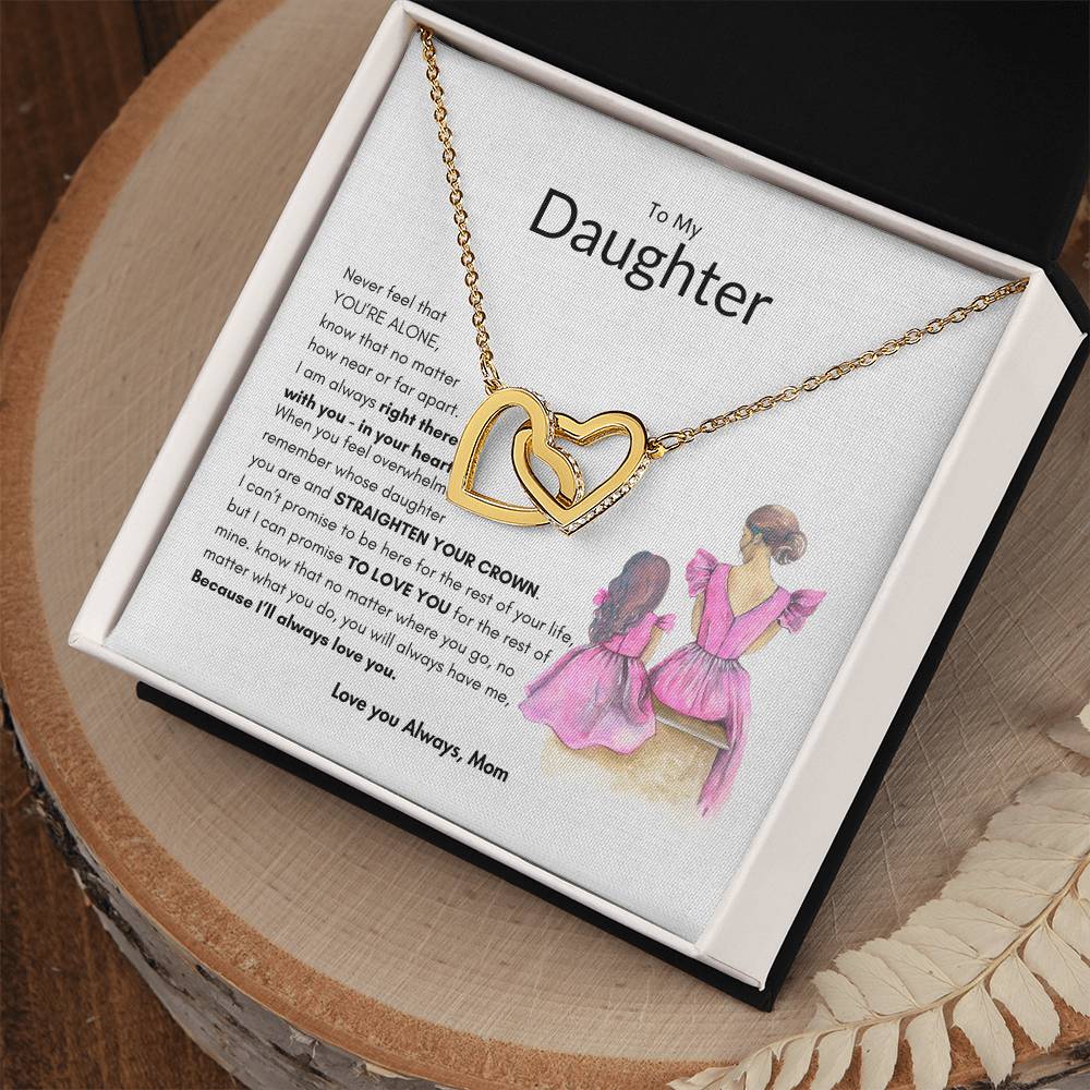 Moms Promise Necklace | Best Gift for Daughter | Best gift for daughters birthday | Best Gift for daughter graduation | Best gift from Mom | Best Jewelry gift for daughter