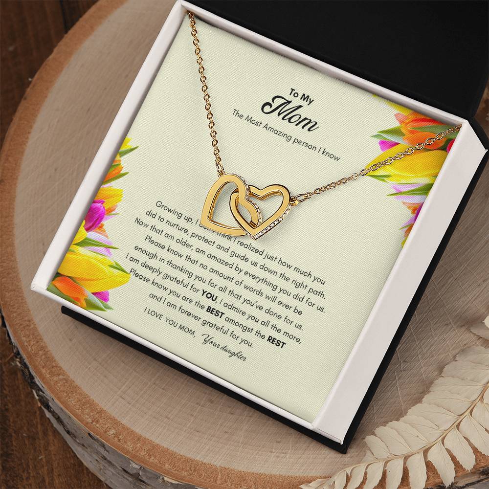 Forever grateful to Mom Necklace | Best gift for Mom | Best Gift from Daughter | Best gift for Mothers day | Best Jewelry gift for Mom