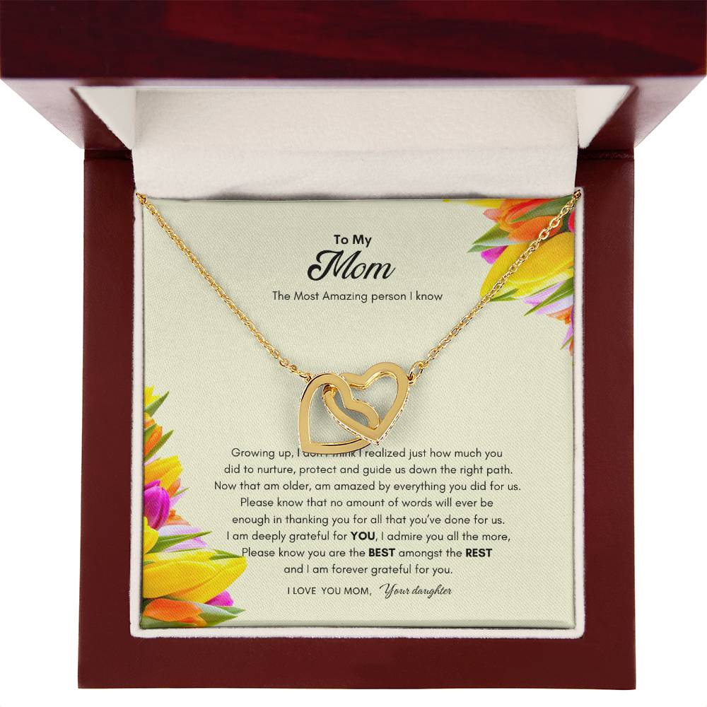 Forever grateful to Mom Necklace | Best gift for Mom | Best Gift from Daughter | Best gift for Mothers day | Best Jewelry gift for Mom