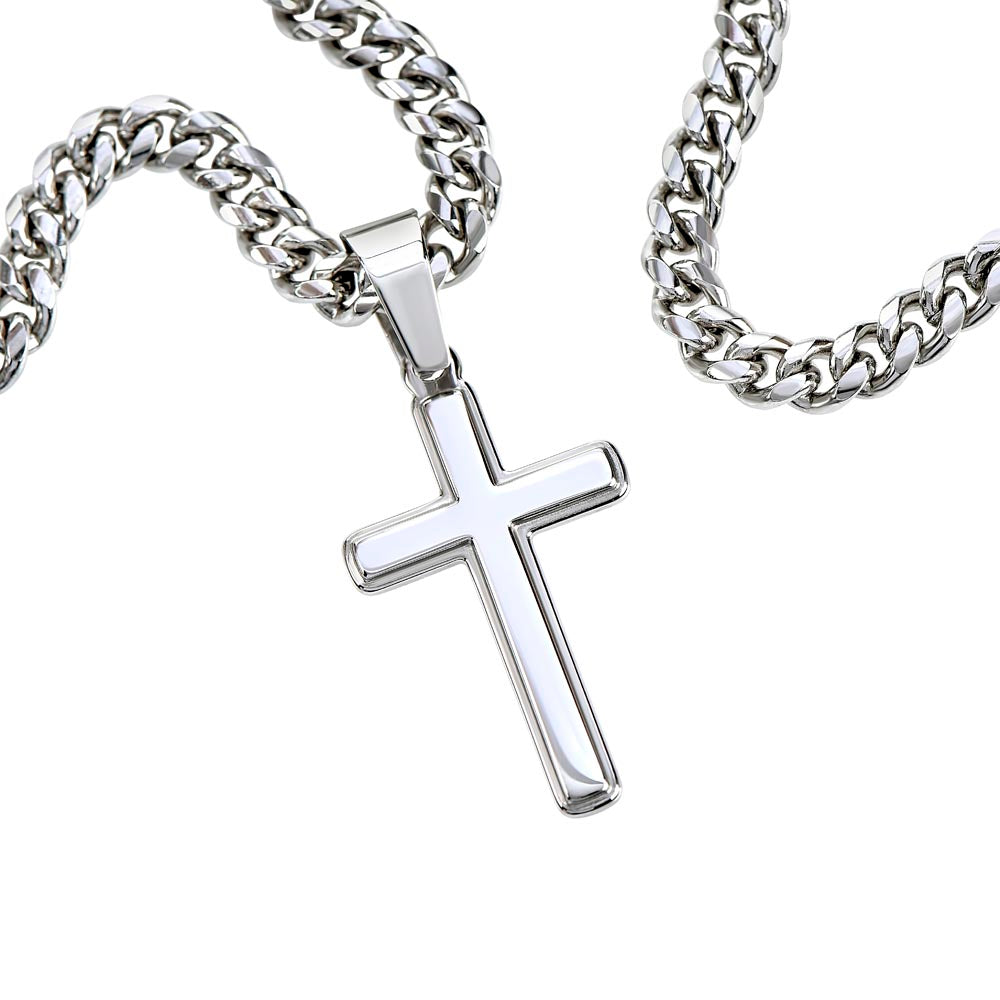 Brave Son Faith Cross Necklace | Artisan Cross Necklace