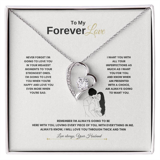 My Forever Love Necklace | Best Gift for Wife | Best Gift from Husband | Best Gift for Anniversary | Best gift for spouse | Best Gift for Soulmate | Best gift for Couples