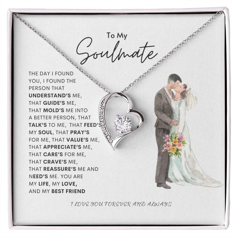 To My Soulmate | Forever Love Knot  Necklace | Best Gift for Soulmate | Best Gift for Spouse | Best Gift for Marriage Anniversary | Best Gift for Lovers 👩‍❤️‍👨🥰