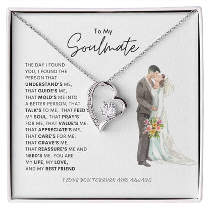 To My Soulmate | Forever Love Knot  Necklace | Best Gift for Soulmate | Best Gift for Spouse | Best Gift for Marriage Anniversary | Best Gift for Lovers 👩‍❤️‍👨🥰