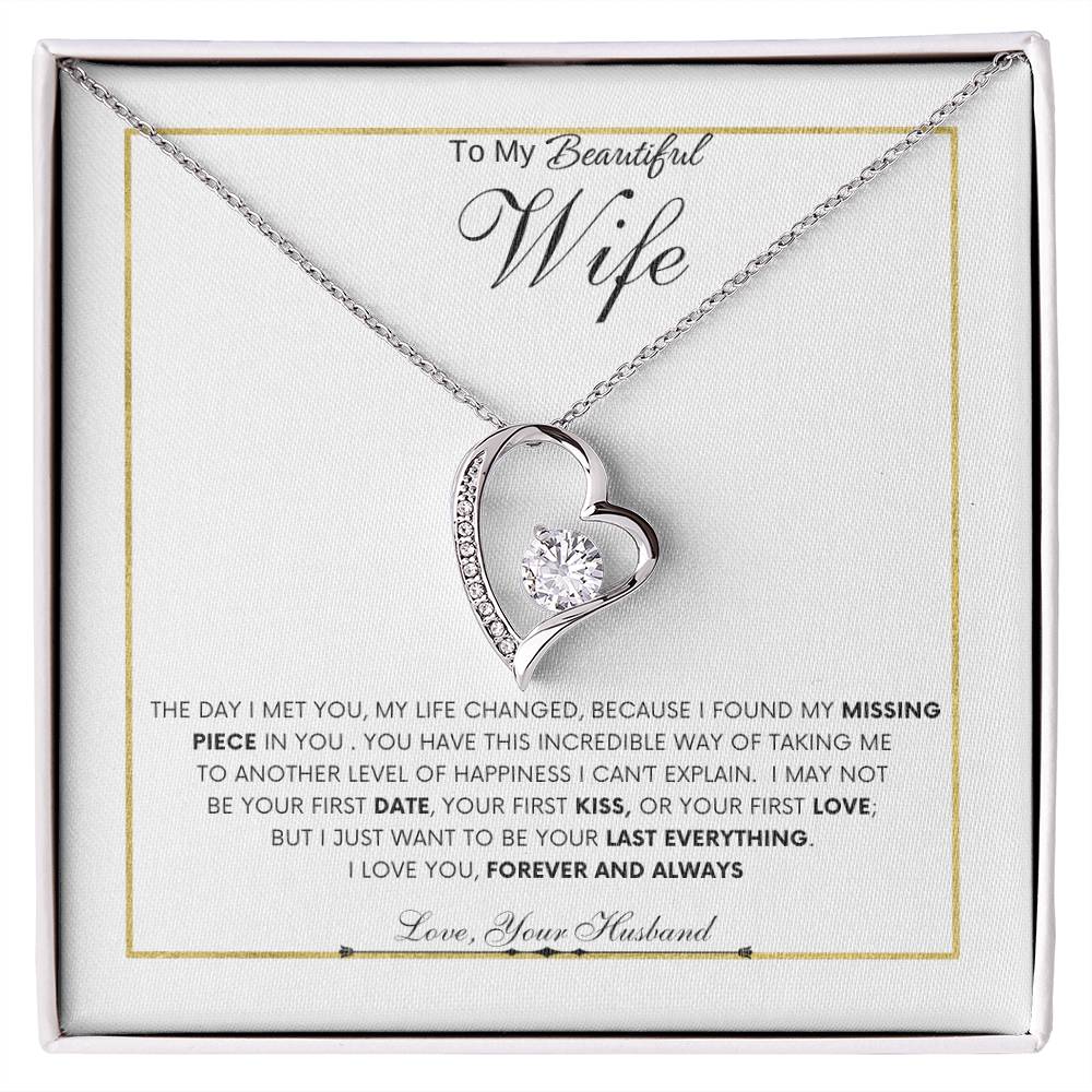 To My Beautiful Wife | Forever Love Necklace | Best Gift for Wife | Best Gift for Spouse | Best Gift for Marriage Anniversary | Best Gift for Lovers 😍👩‍❤️‍👨