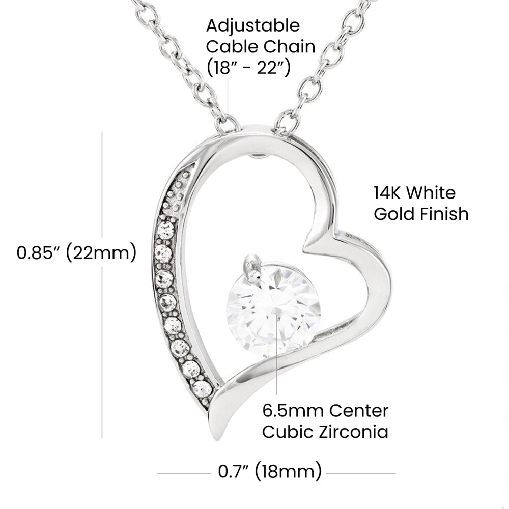 Amazing Wife Forever Love Necklace | Gift for Wife Necklace | Forever Love Necklace