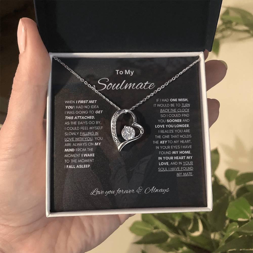 Soulmate Necklace | Gift for Soulmate| Forever Love Necklace