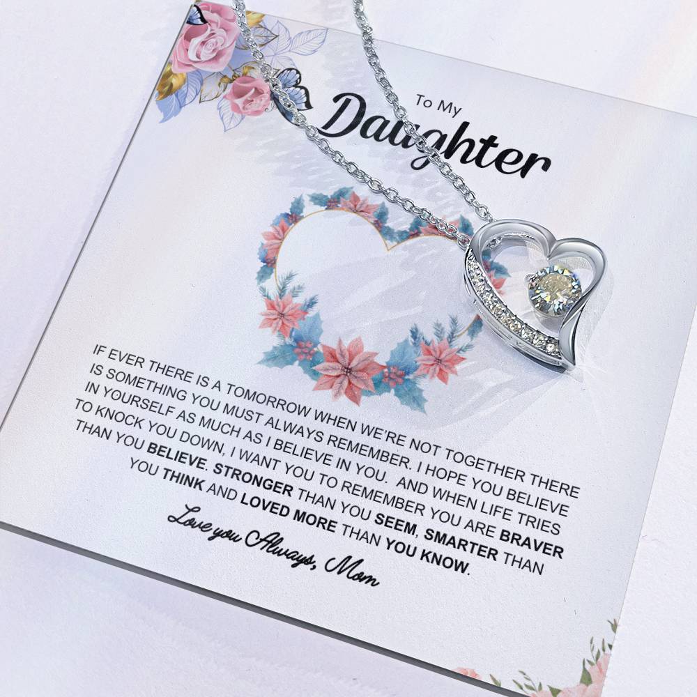 To My Daughter | Forever Love Necklace | Best gift for daughter | Best gift for daughters birthday | Best gift for daughters graduation | Best gift from Mom 👩‍👧❤️