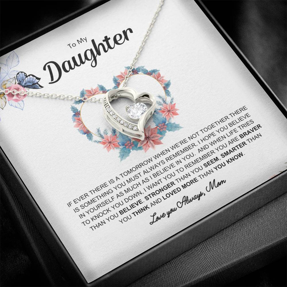 To My Daughter | Forever Love Necklace | Best gift for daughter | Best gift for daughters birthday | Best gift for daughters graduation | Best gift from Mom 👩‍👧❤️