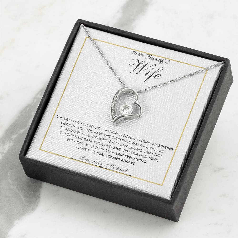 To My Beautiful Wife | Forever Love Necklace | Best Gift for Wife | Best Gift for Spouse | Best Gift for Marriage Anniversary | Best Gift for Lovers 😍👩‍❤️‍👨