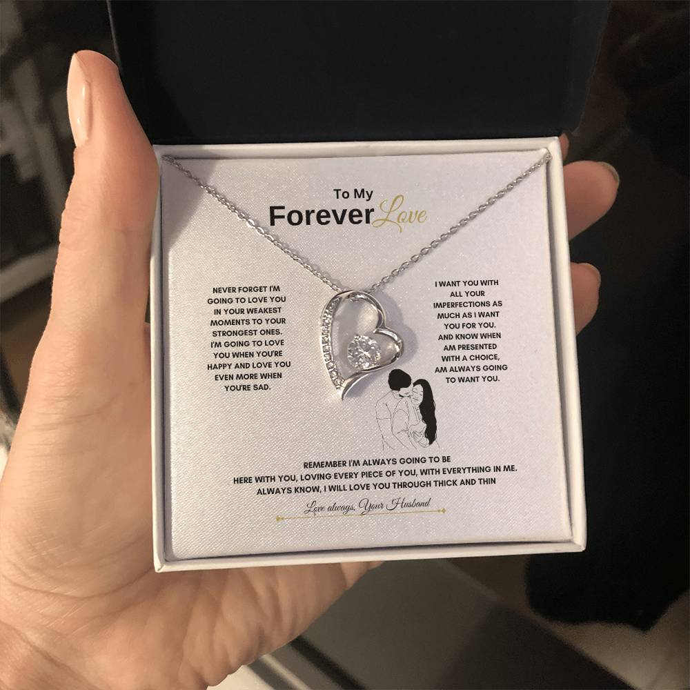 Forever Love Necklace | Best Gift for Wife | Best Gift from Husband