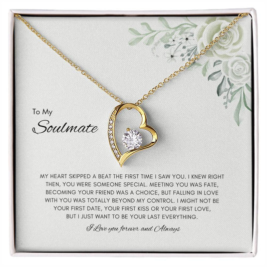 Forever Love Necklace | Best Gift for Soulmate | Best gift for Wife | Best Gift for a Special one | Best Jewelry gift for Spouse | Best Jewelry gift for Wife