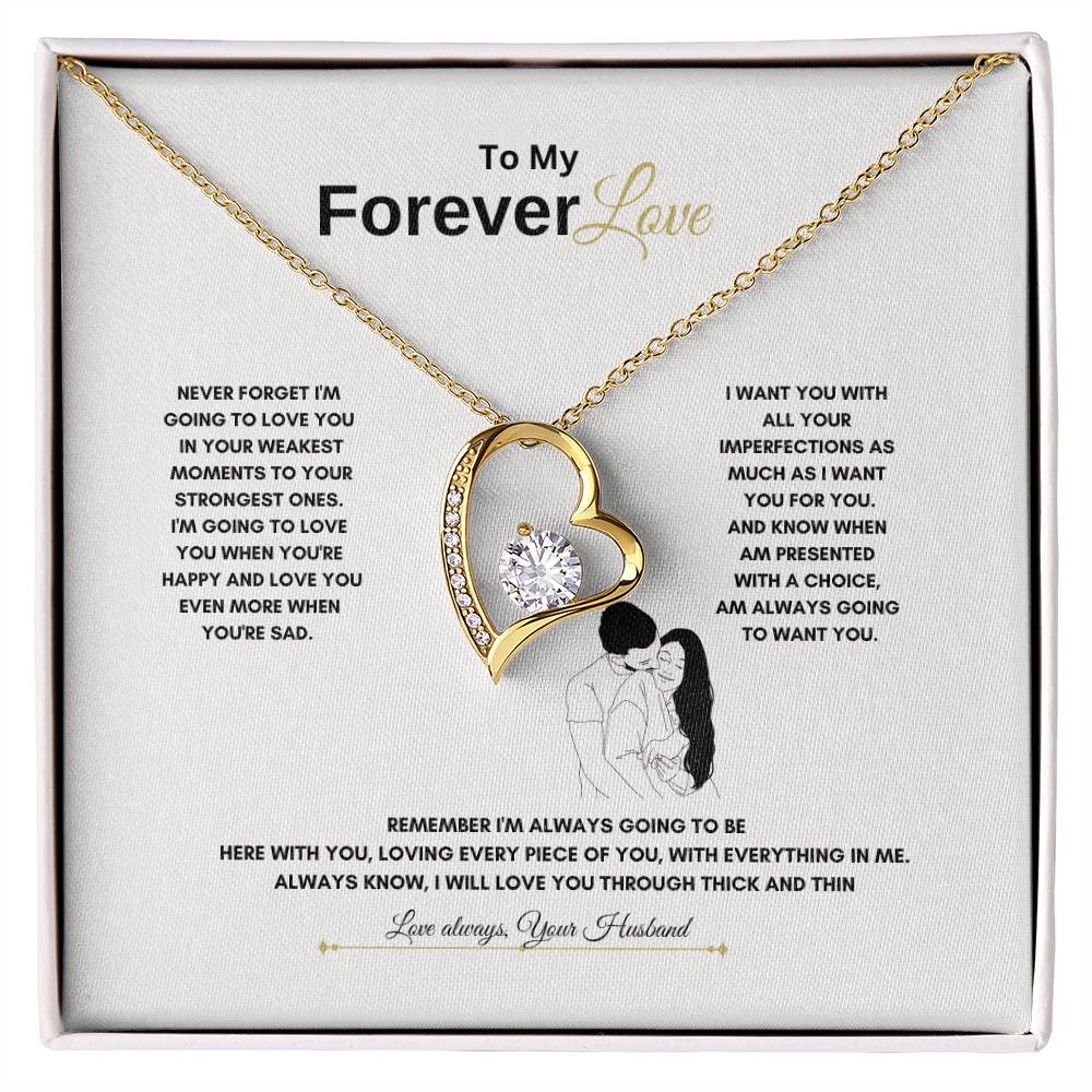 Forever Love Necklace | Best Gift for Wife | Best Gift from Husband