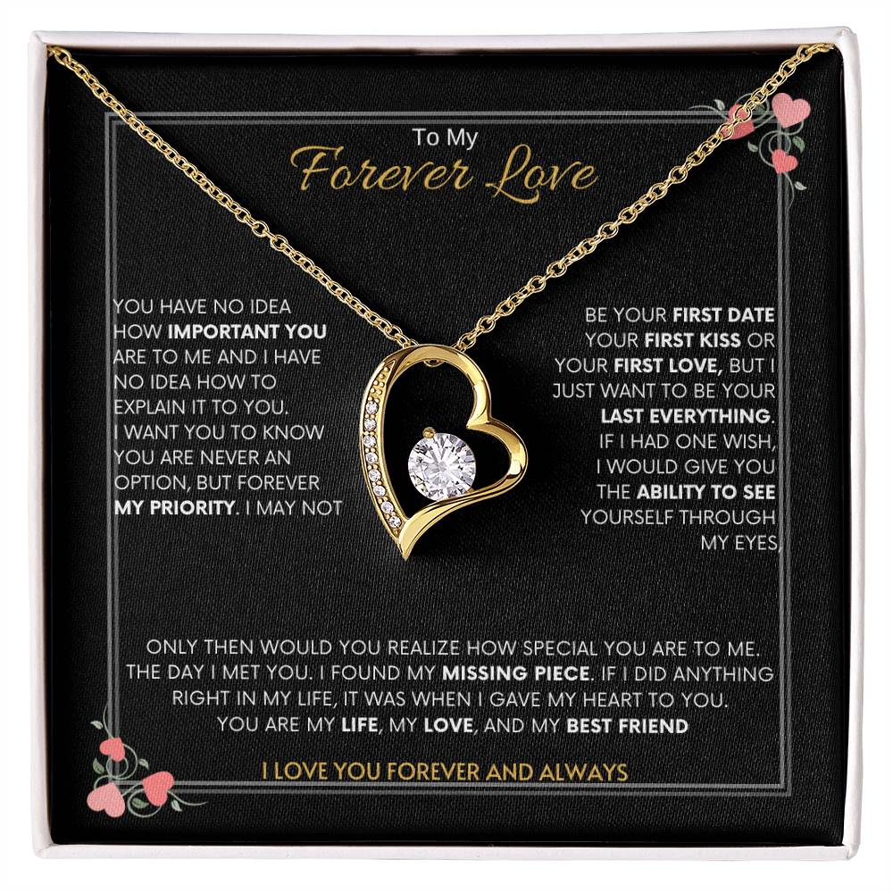 To My Forever Love | Forever Love  Necklace | Best Gift for Soulmate | Best Gift for Spouse | Best Gift for Marriage Anniversary | Best Gift for Lovers 👩‍❤️‍👨🥰