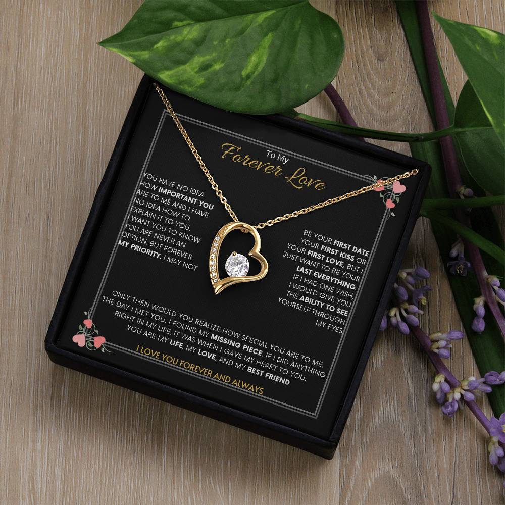 To My Forever Love | Forever Love  Necklace | Best Gift for Soulmate | Best Gift for Spouse | Best Gift for Marriage Anniversary | Best Gift for Lovers 👩‍❤️‍👨🥰