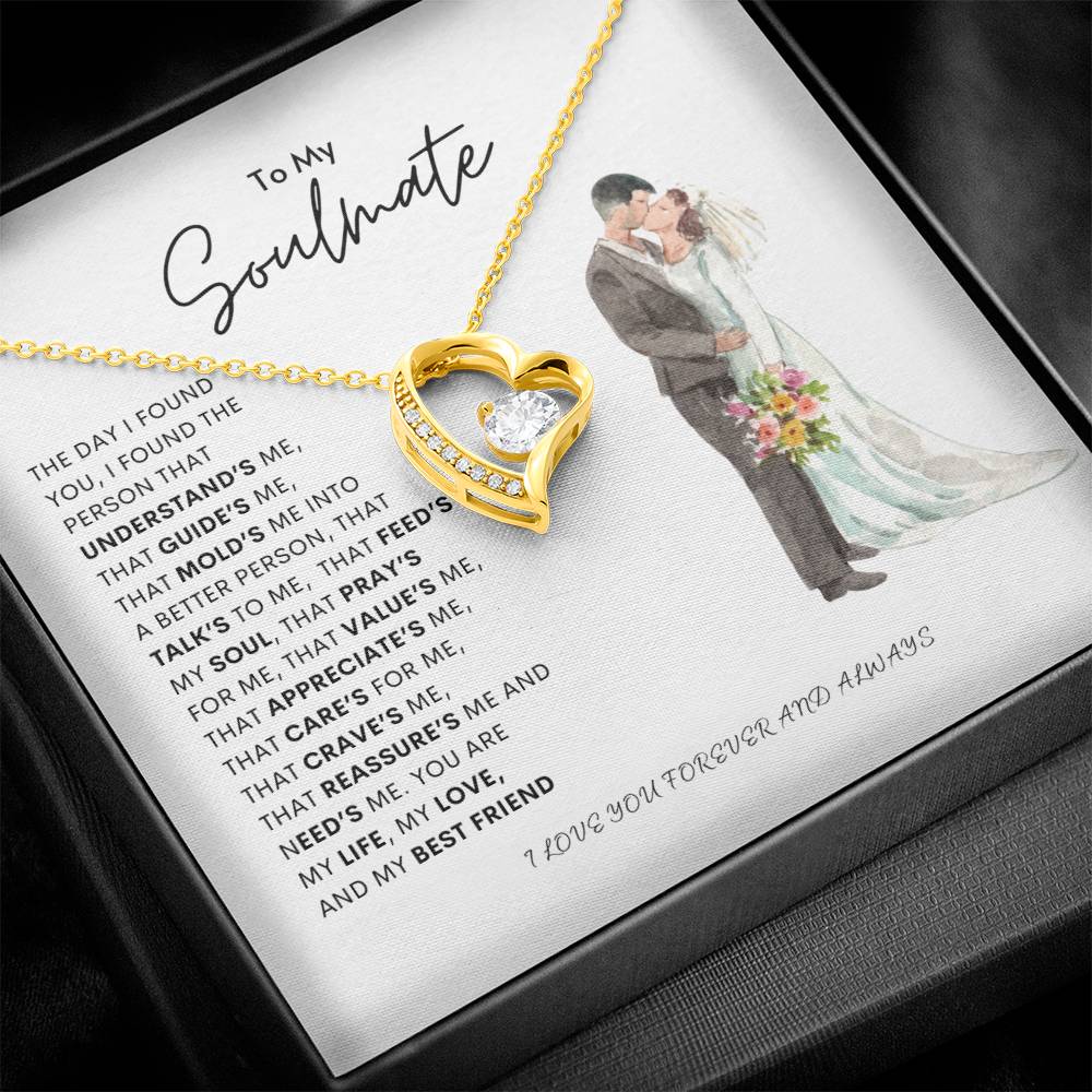 To My Soulmate | Forever Love Knot  Necklace | Best Gift for Soulmate | Best Gift for Spouse | Best Gift for Marriage Anniversary | Best Gift for Lovers 👩‍❤️‍👨🥰