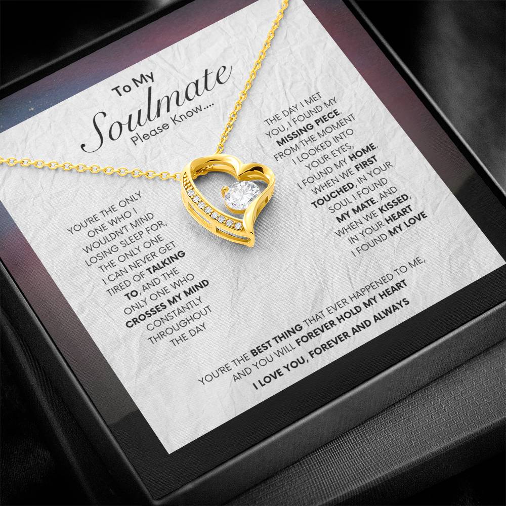 First and only Love Necklace | Best Gift for Soulmate | Best Gift for Wife | Best Gift for Husband