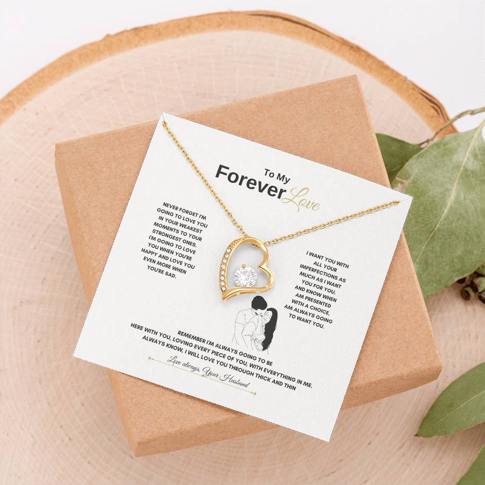 Forever Love Necklace | Best Gift for Wife | Best Gift from Husband