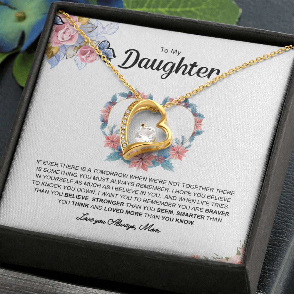 To My Daughter | Forever Love Necklace | Best gift for daughter | Best gift for daughters birthday | Best gift for daughters graduation | Best gift from Mom 👩‍👧❤️